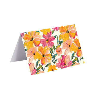 Gallery Gift Card & Envelope Spring Florals Pk25 (10x6.5cmH)