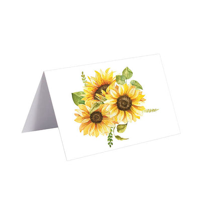 Gallery Gift Card & Envelope Sunflowers Pk25 (10x6.5cmH)