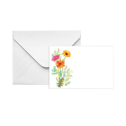 Gallery Gift Card & Envelope Spring Posy Pk25 (10x6.5cmH)