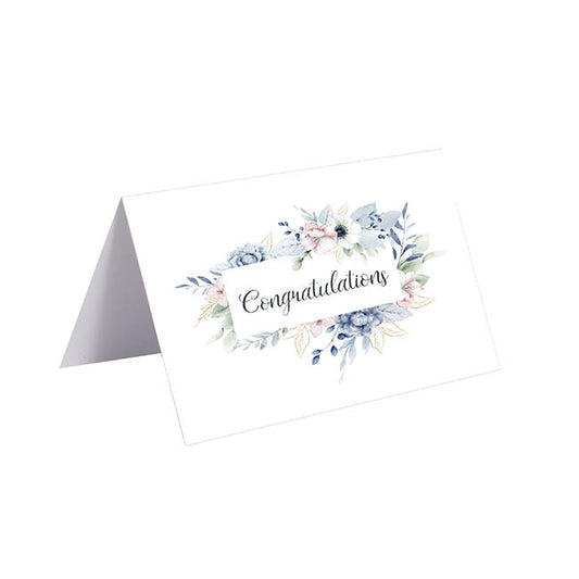 Gallery Gift Card & Envelope Congratulations Pk25(10x6.5cmH)