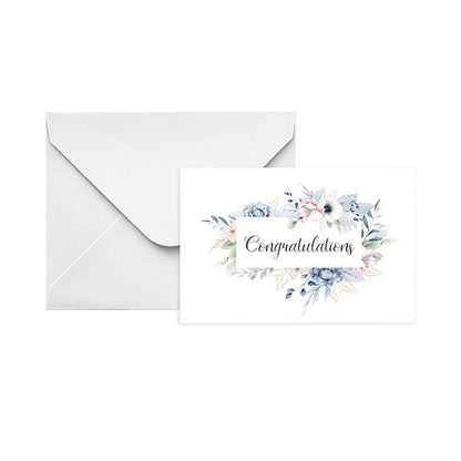 Gallery Gift Card & Envelope Congratulations Pk25(10x6.5cmH)