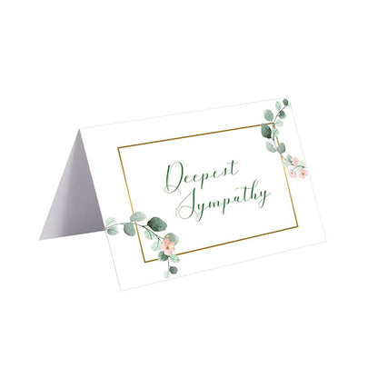 Gallery Gift Card & Envelope Sympathy Spray Pk25(10x6.5cmH)