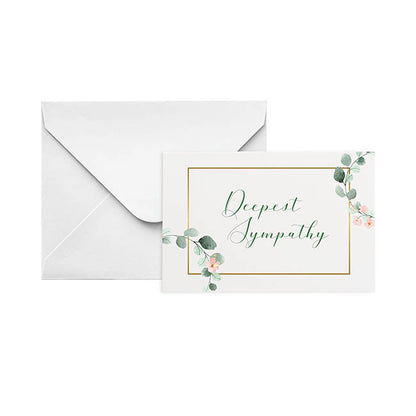 Gallery Gift Card & Envelope Sympathy Spray Pk25(10x6.5cmH)