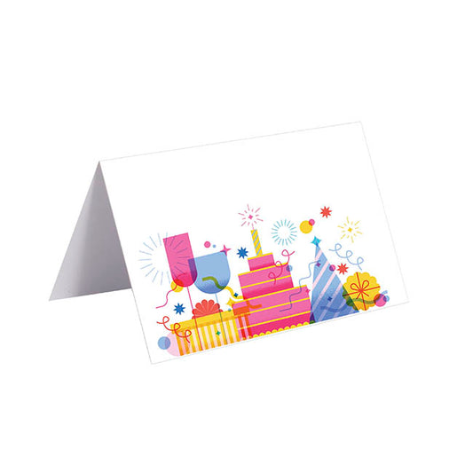 Gallery Gift Card & Envelope Celebration Pk25 (10x6.5cmH)