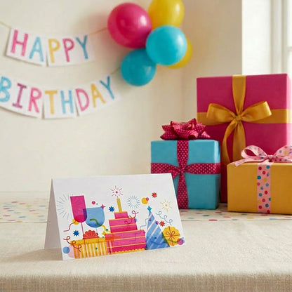 Gallery Gift Card & Envelope Celebration Pk25 (10x6.5cmH)