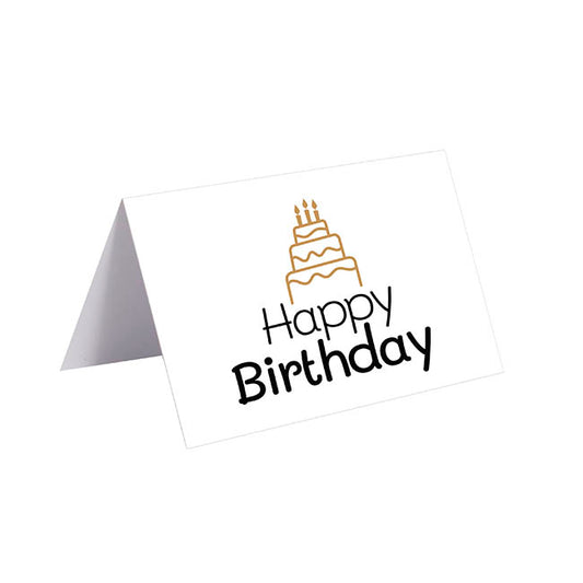 Gallery Gift Card & Envelope Birthday Cake Pk25 (10x6.5cmH)