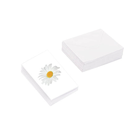 Classic Gift Card & Envelope Oh Daisy Pk25 (6.5x10cmH)