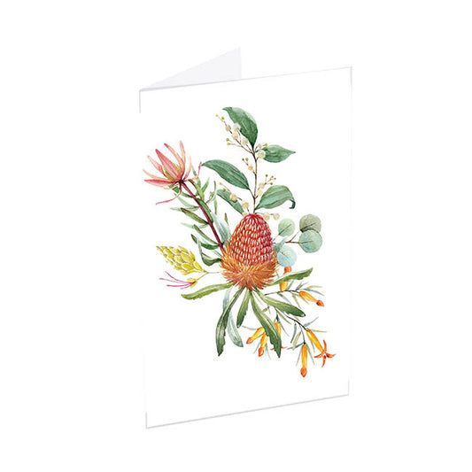 Classic Gift Card & Envelope Natives Pk25 (6.5x10cmH)