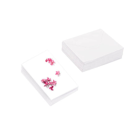 Classic Gift Card & Envelope Pink Blossoms Pk25 (6.5x10cmH)