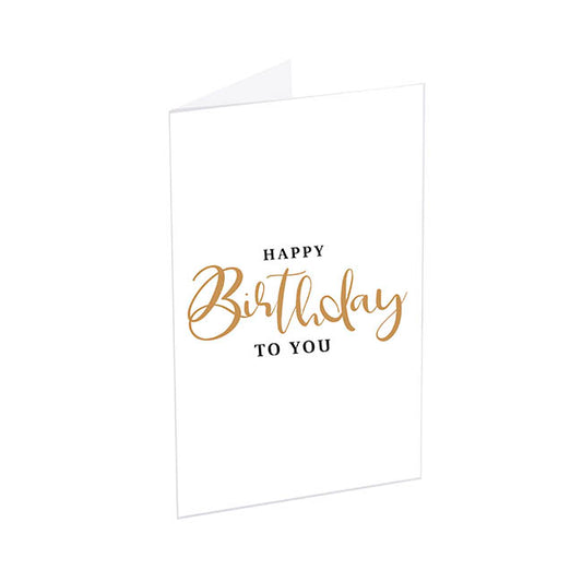 Classic Gift Card & Envelope Birthday Formal Pk25(6.5x10cmH)