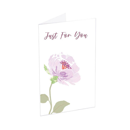 Classic Gift Card & Envelope Just For You Pk25(6.5x10cmH)