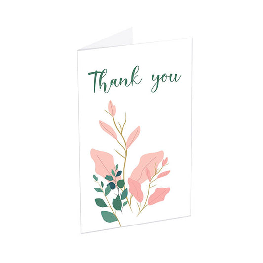 Classic Gift Card & Envelope Thank You Stems Pk25(6.5x10cmH)