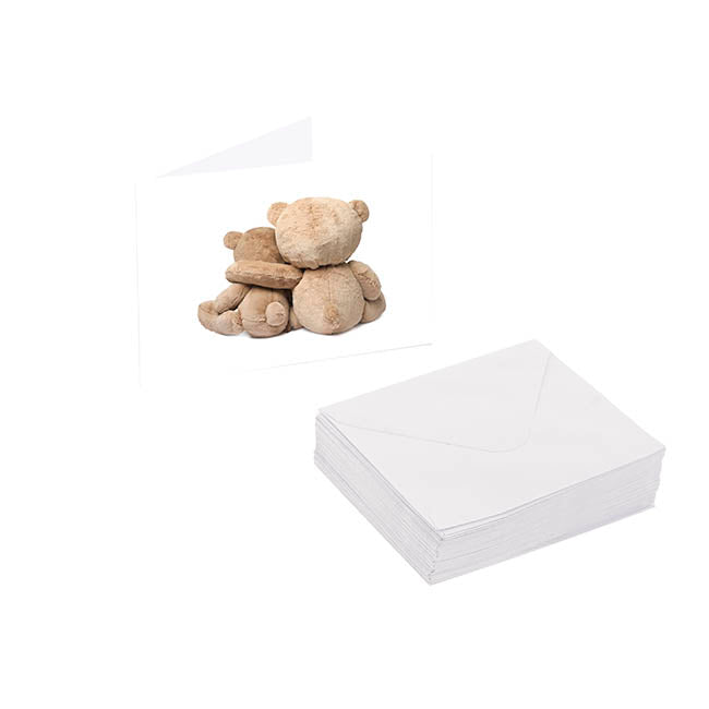 Artisan Gift Card & Envelope Best Friends Pk25 (10x6.5cmH)
