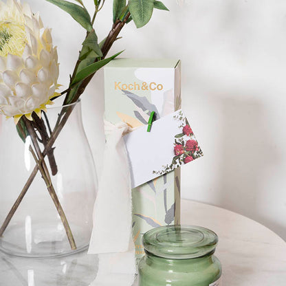 Artisan Gift Card Envelope Waratah Corner Pk25 (10x6.5cmH)