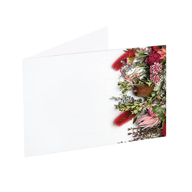 Artisan Gift Card & Envelope Native Edge Pk25 (10x6.5cmH)
