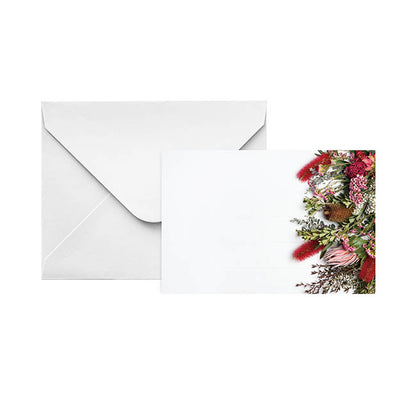 Artisan Gift Card & Envelope Native Edge Pk25 (10x6.5cmH)