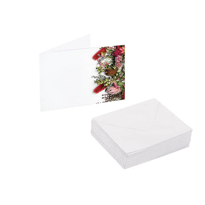 Artisan Gift Card & Envelope Native Edge Pk25 (10x6.5cmH)
