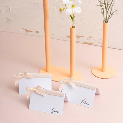 Artisan Folded Card & Envelope Blank White Pack 25(6.5x10cm)