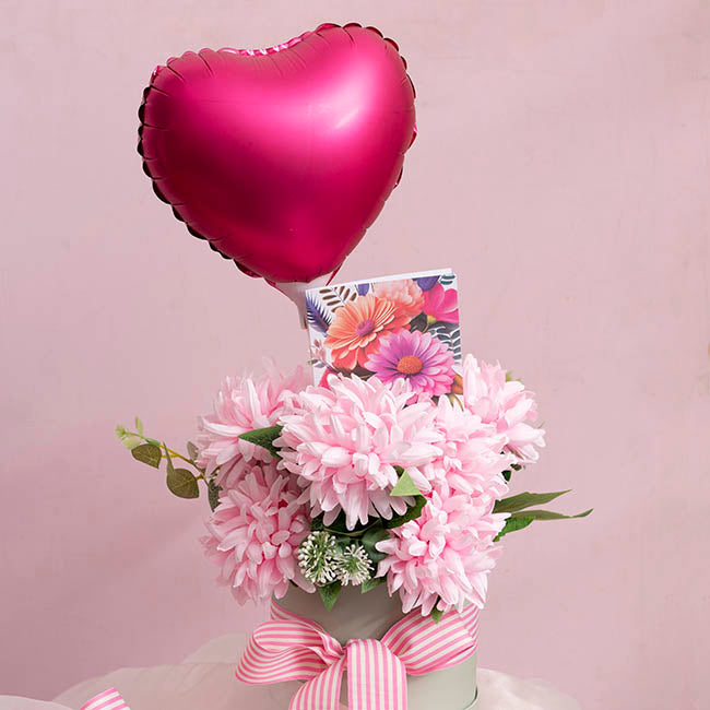 Nouvelle Gift Card & Envelope Vibrant Dasies Pk25 (10x10cmH)