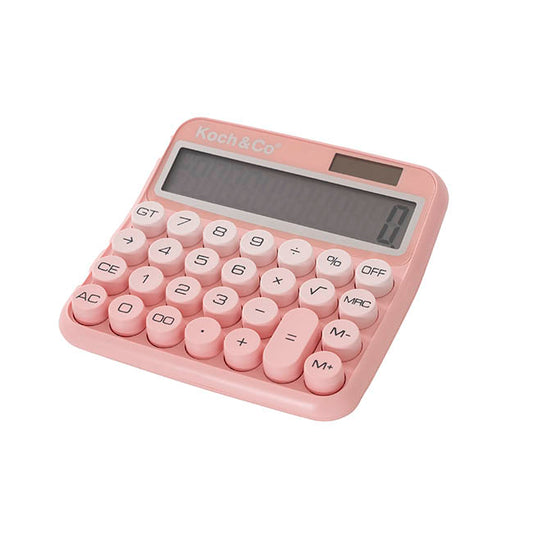 Koch & Co Pink Blossom Calculator (152x145x35mm)