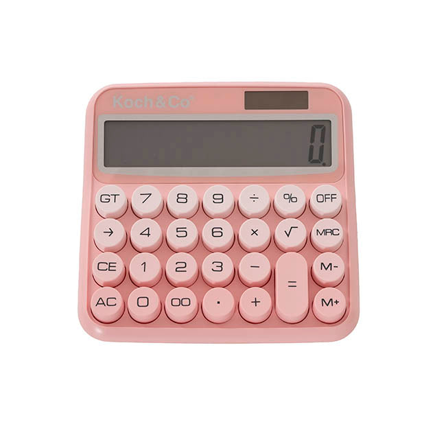 Koch & Co Pink Blossom Calculator (152x145x35mm)