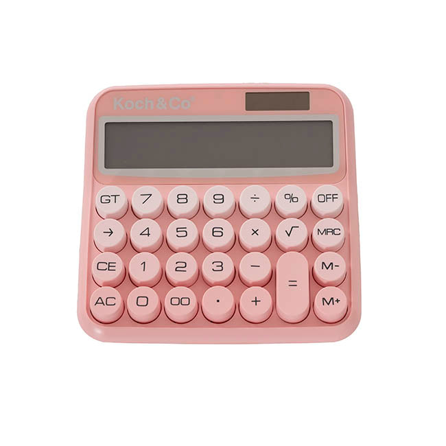 Koch & Co Pink Blossom Calculator (152x145x35mm)