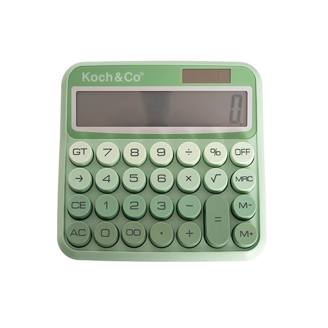 Koch & Co Green Blossom Calculator (152x145x35mm)