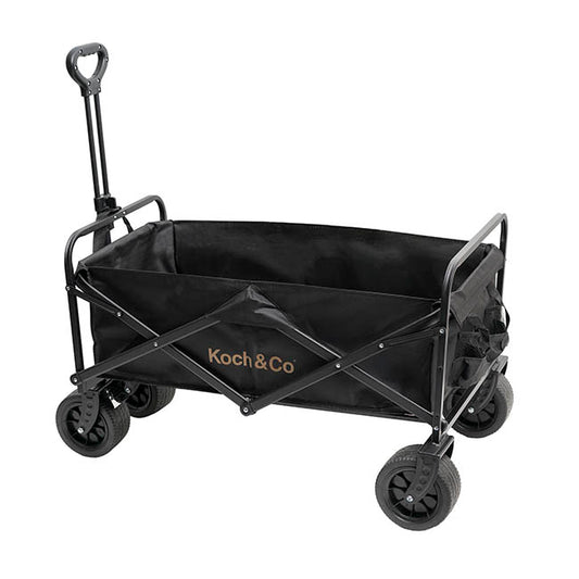 Koch & Co Premium Camping All Terrain Cart Black