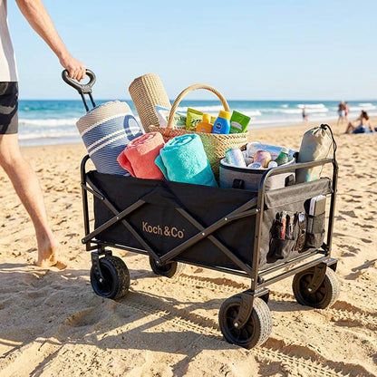Koch & Co Premium All Terrain Cart Black (91x59x95cmH)