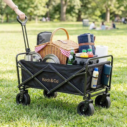 Koch & Co Premium All Terrain Wagon Black (91x59x95cmH)