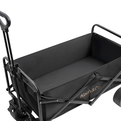 Koch & Co Premium Camping All Terrain Cart Black