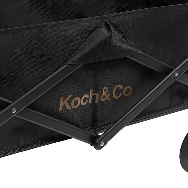 Koch & Co Premium Camping All Terrain Cart Black