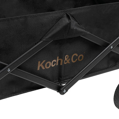 Koch & Co Premium Camping All Terrain Cart Black