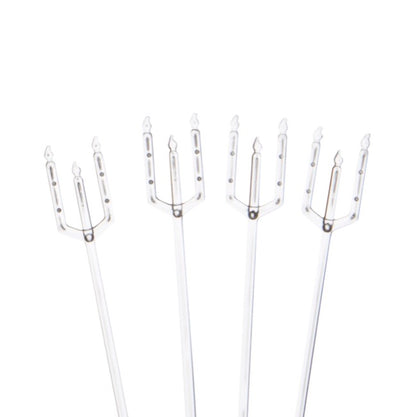 Card Forks 25cm (10") Clear Pack 200