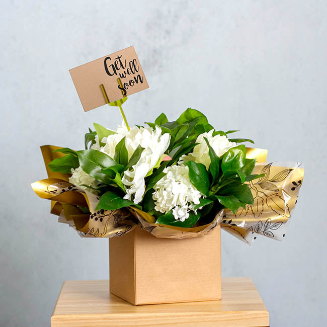 Card Forks Premium Four Prong 25cm(10") Olive Green Pack 100