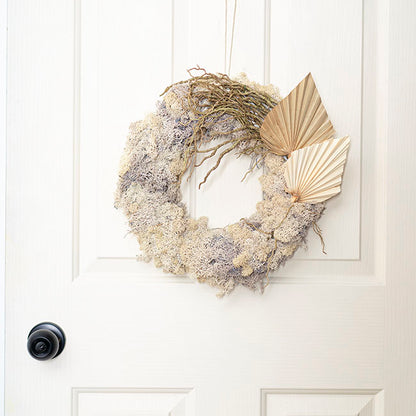 Premium Preserved Reindeer Moss Bulk 1kg Box Cream