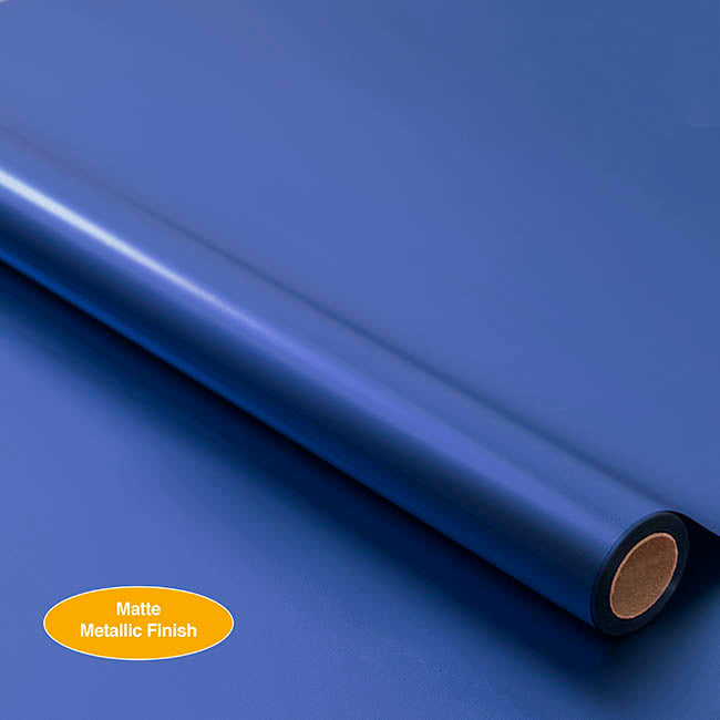 Wrapping Paper Platinum Foil Matte Sapphire (70cmx20m)