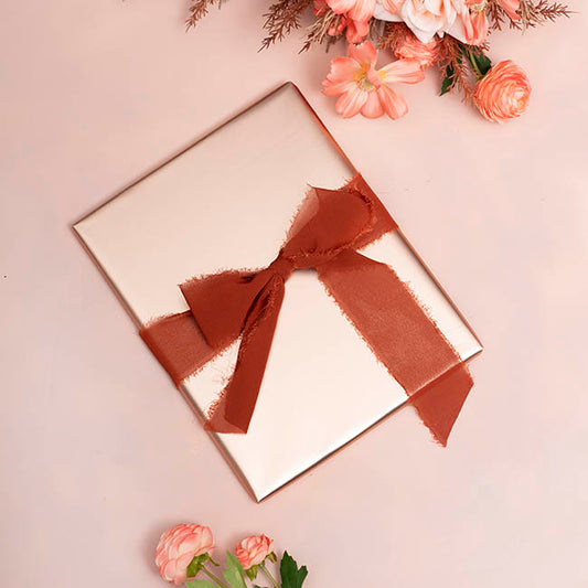 Wrapping Paper Platinum Foil Matte Rose Gold (70cmx20m)