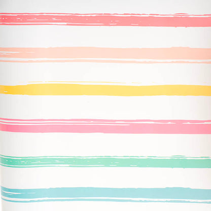 Wrapping Paper Roll Fun Painted Stripes Gloss (70cmx25m)