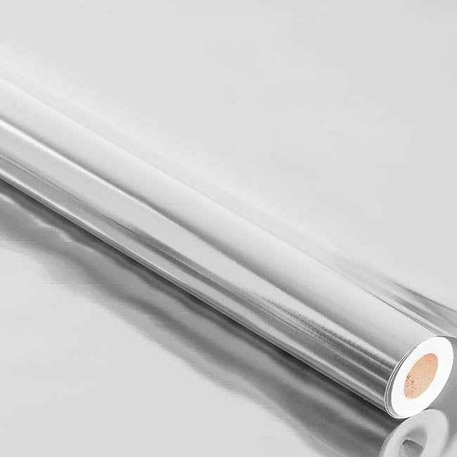 Wrapping Paper Metallic Shimmer Effect Silver (70cmx30m)