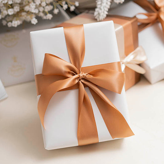 Wrapping Paper Counter Roll Solid Gloss White (50cmx50m)