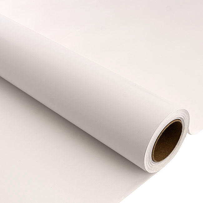 Wrapping Paper Counter Roll Solid Gloss White (50cmx50m)