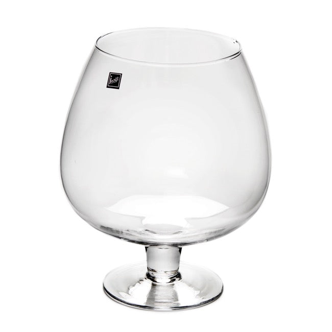 Glass Brandy Balloon Vase Clear (15TDx21Dx26cmH)