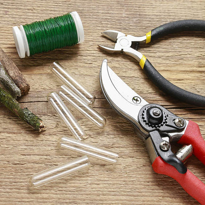 Secateurs Garden Shears Branch Cut Red Handle (25cm - 10")