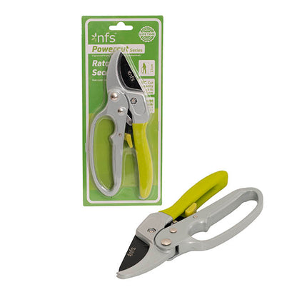 Secateurs Professional Ratchet Pruner Branch Cut(21cm/8.25")