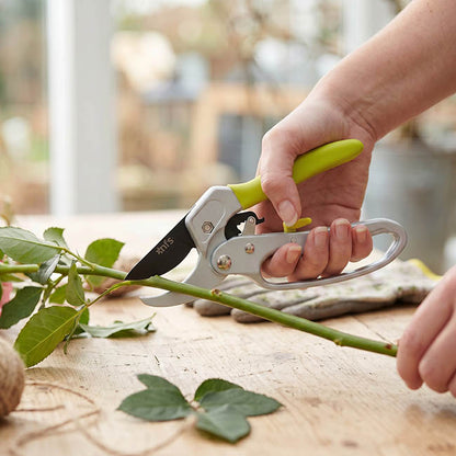Secateurs Professional Ratchet Pruner Branch Cut(21cm/8.25")