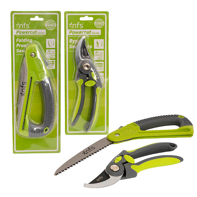 Professional Garden Pruning Tool Set Secateurs & Folding Saw