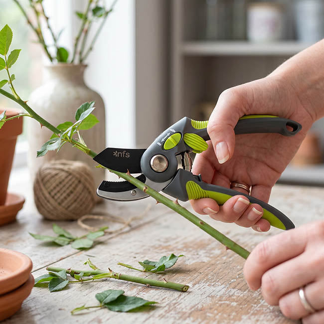 Secateurs Professional Anvil Garden Shears (20cm / 8")