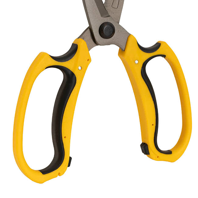 Scissors Heavy Duty Floral Ippon Fine Tip Yellow (17.5cm/7")