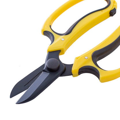Flower Snips Heavy Duty Ippon Yellow Black (17.5cm -7")